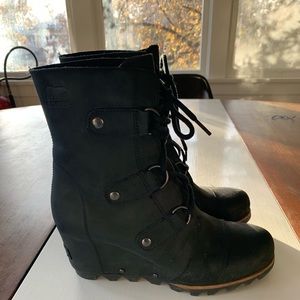 Sorel wedge boots